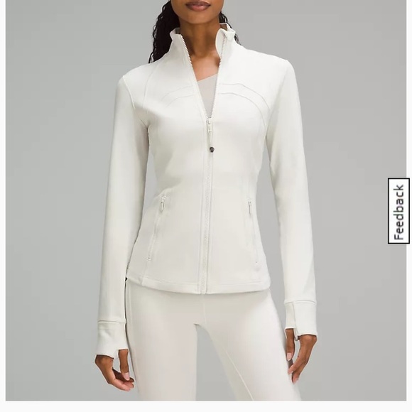 Lululemon Define Jacket Luon-Bone-size 6-NWT